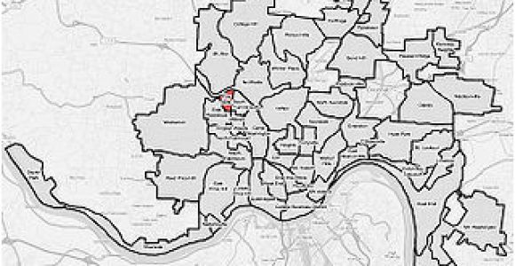 Map Of Cincinnati Ohio Suburbs Villages at Roll Hill Cincinnati Wikipedia