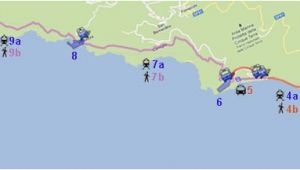 Map Of Cinque Terre In Italy Cinque Terre Visit In One Day