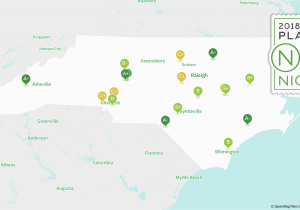Map Of Colleges and Universities In north Carolina 2018 Best Suburbs to Live In north Carolina Niche