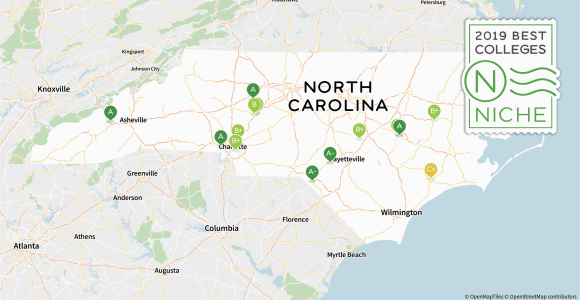 Map Of Colleges and Universities In north Carolina 2019 Best Colleges In north Carolina Niche