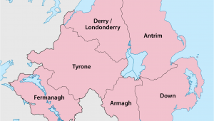 Map Of County Derry northern Ireland Counties Of northern Ireland Wikipedia