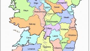 Map Of County Down Ireland Map Of Counties In Ireland This County Map Of Ireland Shows All 32