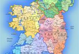 Map Of County Kildare Ireland Detailed Large Map Of Ireland Administrative Map Of Ireland