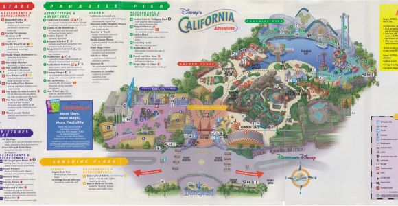 Map Of Disneyland In California Map California California Disneyland Map California Map Hq Map