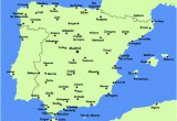 Map Of Eastern Spain Detailed Map Of East Coast Of Spain Twitterleesclub