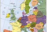 Map Of England and Europe A Map to Get Around Europe Maps Kontinente Deutschland