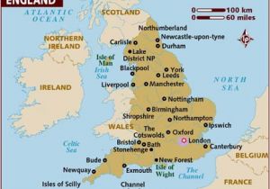 Map Of England and Scotland Cities Map Of England