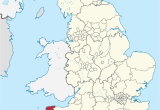 Map Of England by County Devon England Wikipedia