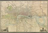 Map Of England Districts Fascinating 1830 Map Shows How Vast Swathes Of the Capital