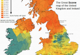 Map Of England Divided Into Regions How Do You Pronounce Scone Map Of the Uk and Ireland