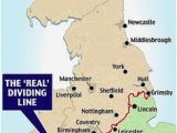 Map Of England Liverpool 193 the Border Between the Two Englands Genealogy Map