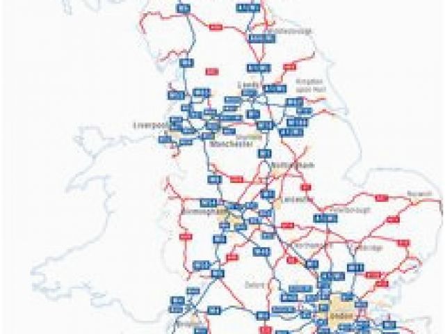 Map Of England Motorways 66 Best Maps Of The British Isles Including Towns And Cities Images Of Map Of England Motorways 640x480 