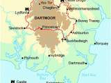 Map Of England Showing Devon Dartmoor Map Baskerville London Map Dartmoor Walking