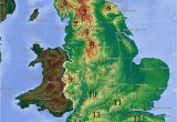 Map Of England Showing Newcastle Mountains and Hills Of England Wikipedia