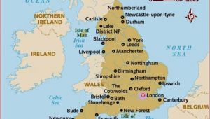 Map Of England Showing Shropshire Map Of England