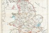 Map Of England Showing Stonehenge Ancient Map England Stock Photos Ancient Map England Stock Images