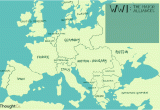 Map Of Europe 1914 Alliances the Major Alliances Of World War I