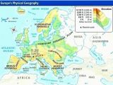 Map Of Europe Alps Physical Map Europe Climatejourney org