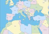 Map Of Europe and Mediterranean 36 Intelligible Blank Map Of Europe and Mediterranean