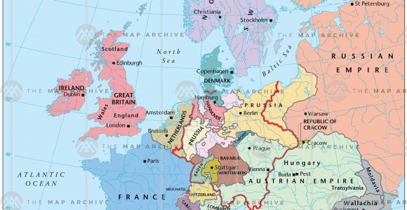 Map Of Europe before Congress Of Vienna Europe In 1815 after the Congress Of Vienna