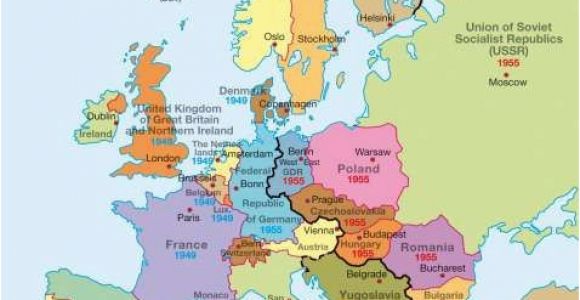 Map Of Europe During the Holocaust A Map Of Europe During the Cold War You Can See the Dark