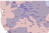 Map Of Europe Geneva Maps On the Web European and Na Cities Overlaid with