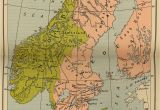 Map Of Europe Scandinavia Historical Maps Of Scandinavia