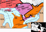 Map Of First Nations Canada Canadian First Nations Manitoulin 1862 Robinson 1850 Treaties