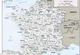 Map Of France and Major Cities Map Of France Departments Regions Cities France Map