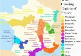 Map Of France and Regions French Wine Growing Regions and An Outline Of the Wines Produced In