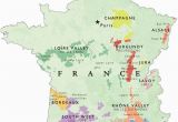 Map Of France and Regions Wine Map Of France In 2019 Places France Map Wine Recipes