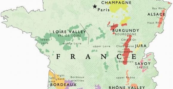 Map Of France Bordeaux Region Wine Map Of France In 2019 Places France Map Wine