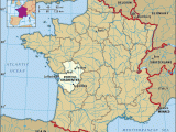 Map Of France Showing La Rochelle Poitou Charentes History Culture Geography Map