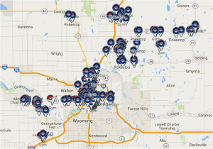 Map Of Fraser Michigan Public Michigan Pokemon Go Map