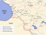 Map Of Georgia and Russia Transcaucasus Railway Wikipedia