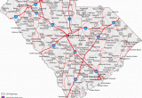 Map Of Georgia and south Carolina Cities Map Of south Carolina Cities south Carolina Road Map