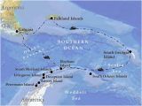 Map Of Georgia islands Vent Birding tours Antarctica south Georgia the Falklands Our