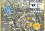 Map Of Georgia southern University Campus Map southern University and A M College