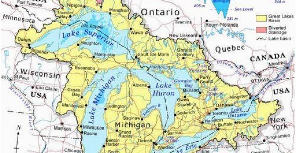 Map Of Great Lakes Canada Discover Canada with these 20 Maps In 2019 Ideas Great Lakes Map