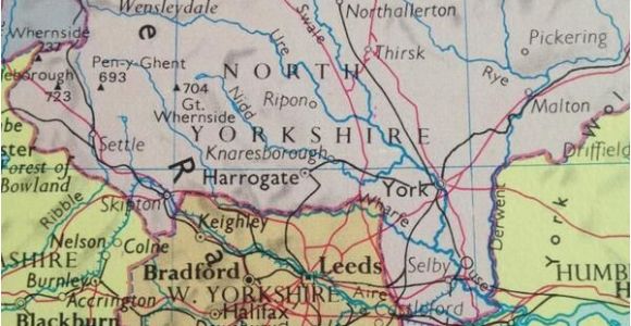 Map Of Harrogate England Eleanorfaynicholson On In 2019 Beautiful England south