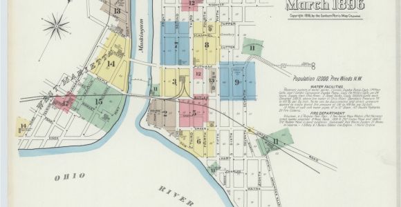 Map Of Hillsboro Ohio Map Ohio Library Of Congress