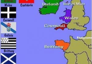 Map Of Ireland and Surrounding Countries Map Of the Celtic Nations Of Europe Maps Celtic Nations Celtic