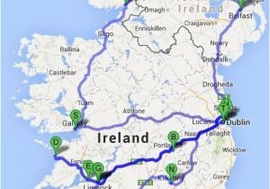 Map Of Ireland and Surrounding Countries the Ultimate Irish Road Trip Guide How to See Ireland In 12 Days