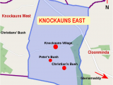 Map Of Ireland Knock Knockauns East