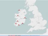 Map Of Ireland with Airports Pinterest