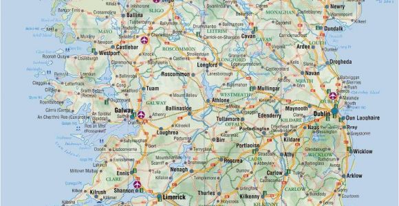 Map Of Ireland with tourist attractions Most Popular tourist attractions In Ireland Free Paid