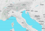 Map Of Italy Alps Walkabout Map Style A Mapzen