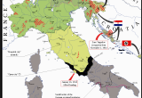 Map Of Italy and Its Cities Map Of the Italian social Republic 1943 1945 Its Territory W