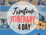 Map Of Italy Dolomites Perfect 4 Day Itinerary for Trentino and Dolomites Italy Best Of