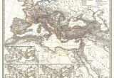 Map Of Italy In Roman Times File 1865 Spruner Map Of the Roman Empire Under Diocletian